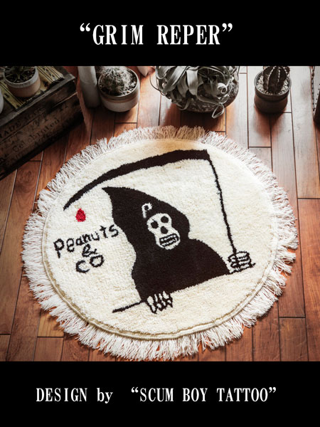 peanuts&co Mr BEER HAND MADE RUG