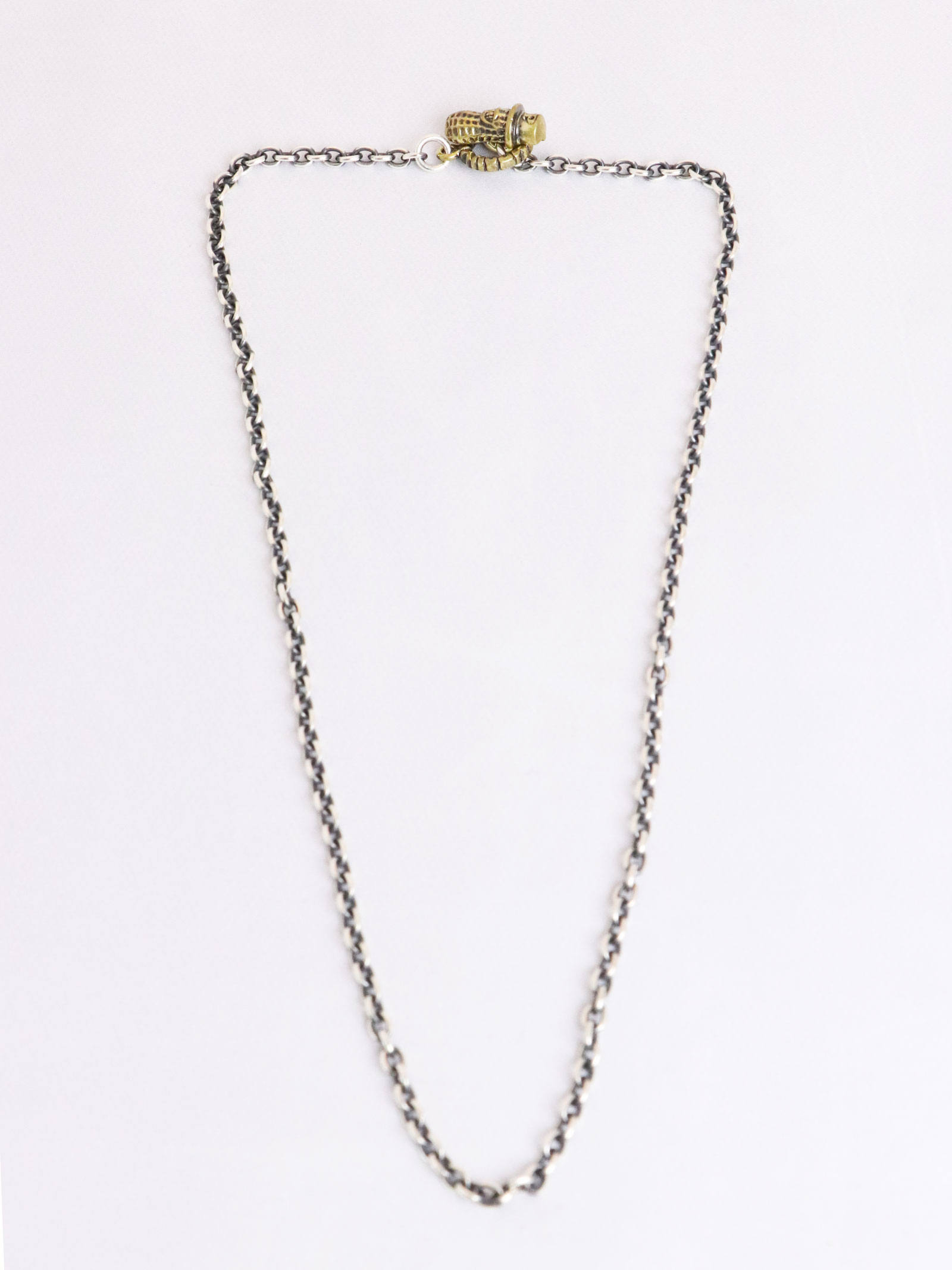 PEANUTS & CO. - PEANUTS CHAIN - Ⅰ SV x BRASS (ROUND) | SKANDA