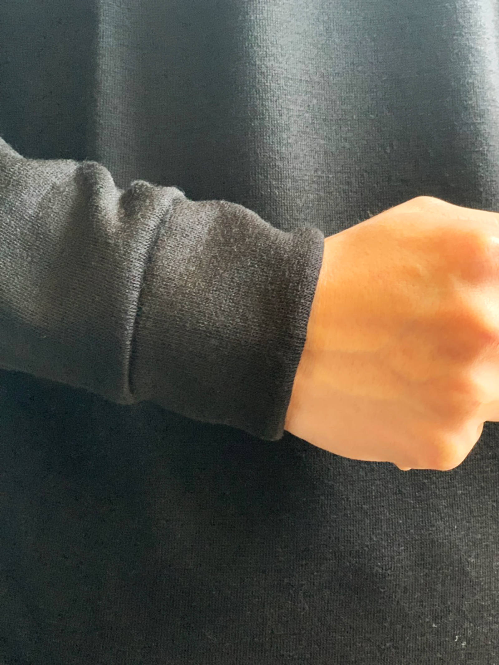 TOYPLANE - クルーネックニット (ブラック) / CREW NECK KNIT (BLACK 