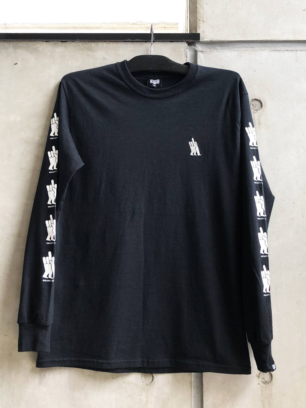 BOUNTY HUNTER - ウィークエンドロングスリーブTシャツ(ブラック