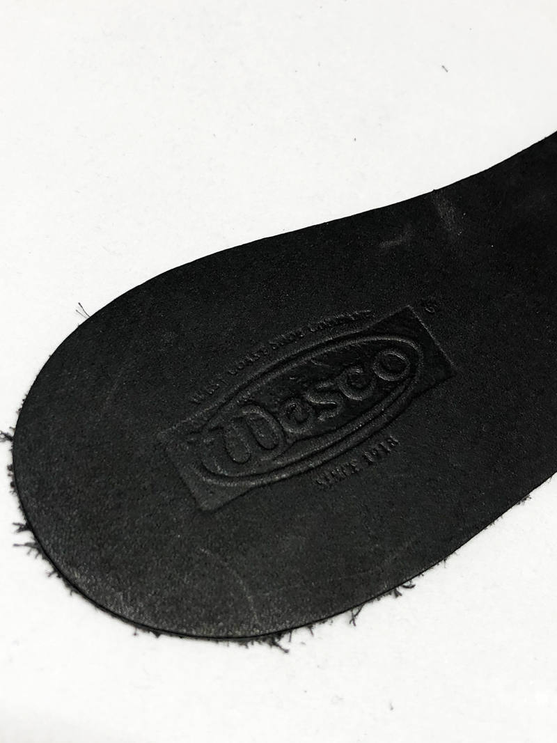 WESCO - LEATHER BOOT INSERT (BLACK) | SKANDA